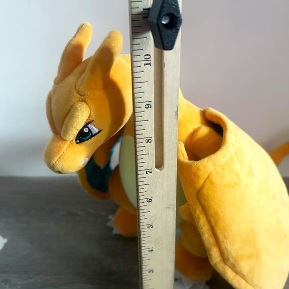 2023 Pokemon x Jazwares CHARIZARD Plush Figure 12” Nintendo EUC - Picture 8 of 8